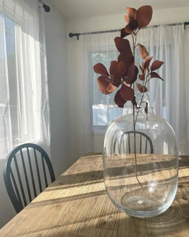 Large Vase as Focal Point