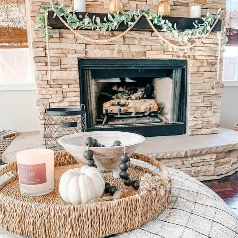 Living Room Fall Decor