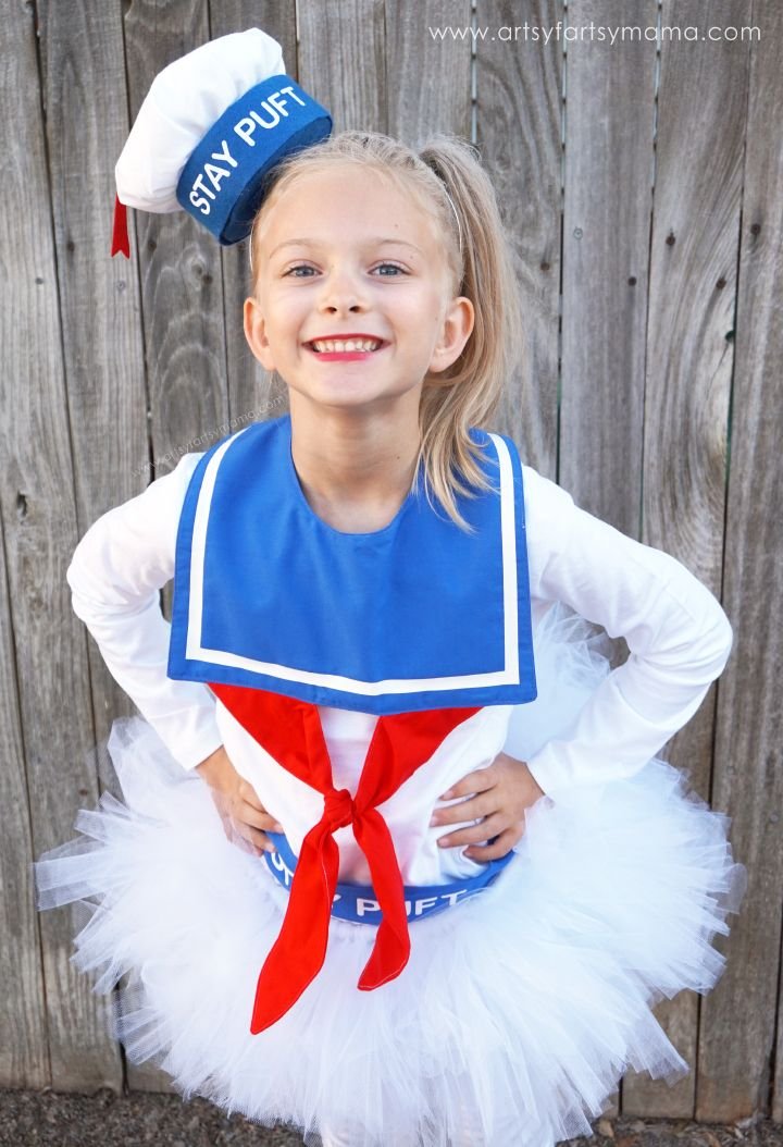 Marshmallow Man Costume Tutorial