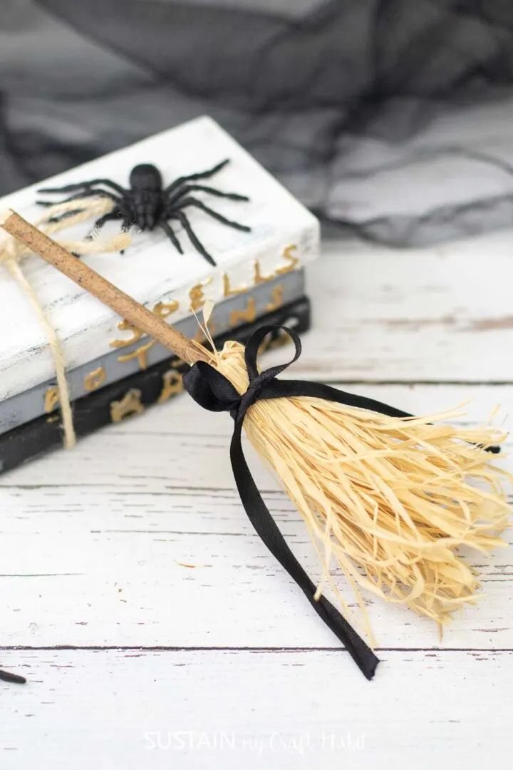 Mini Decorative Witch Broom
