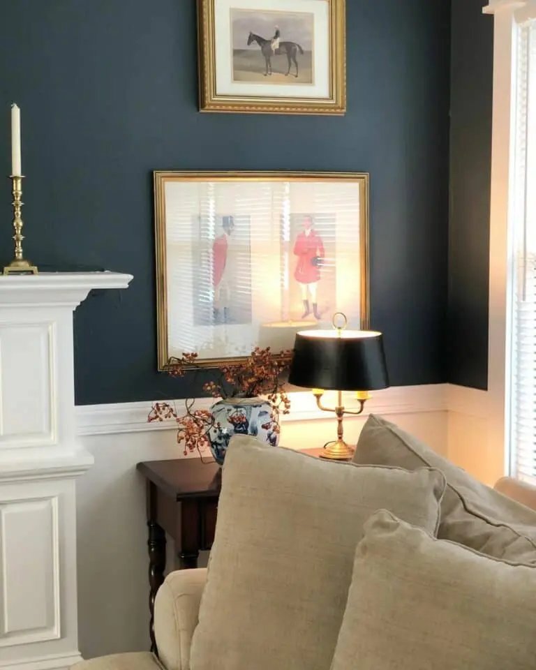 Modern Fall Orange Accents