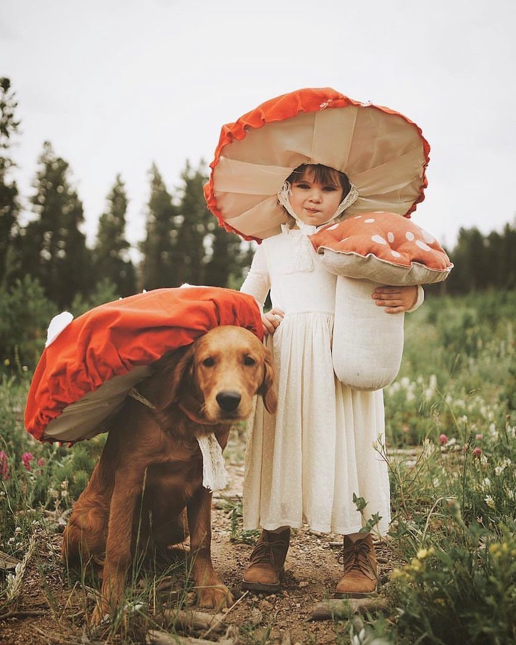 Mushroom Costume Outfit