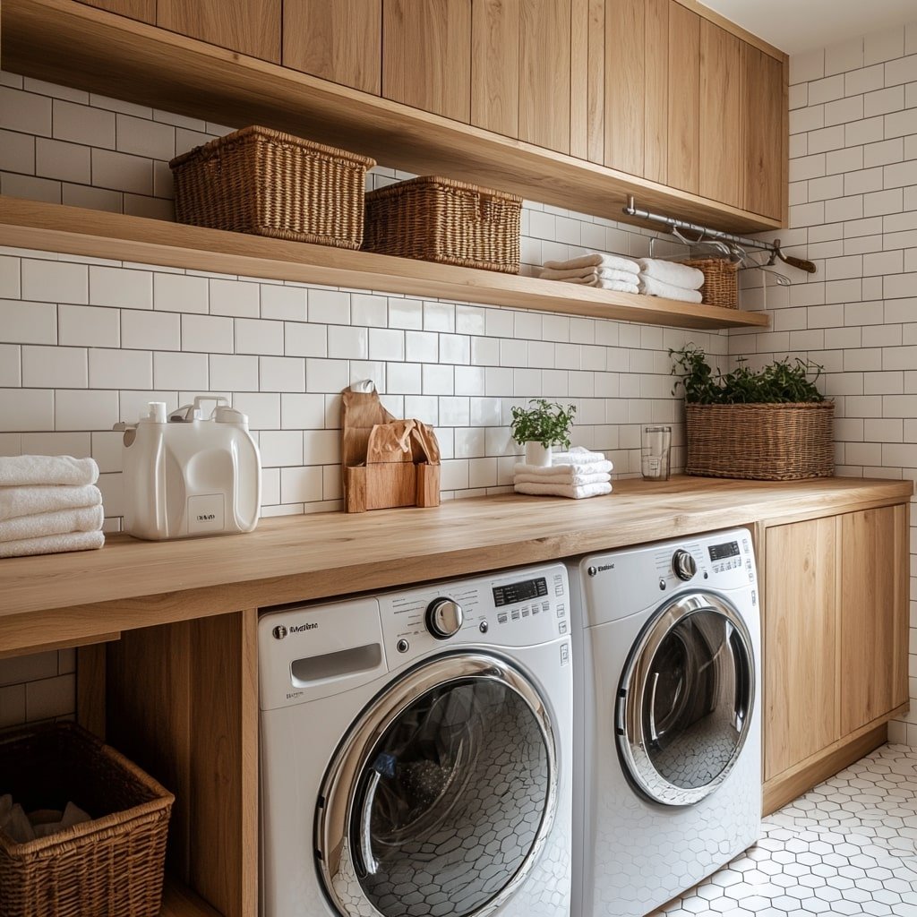 Natural Wood Scandinavian Aesthetics