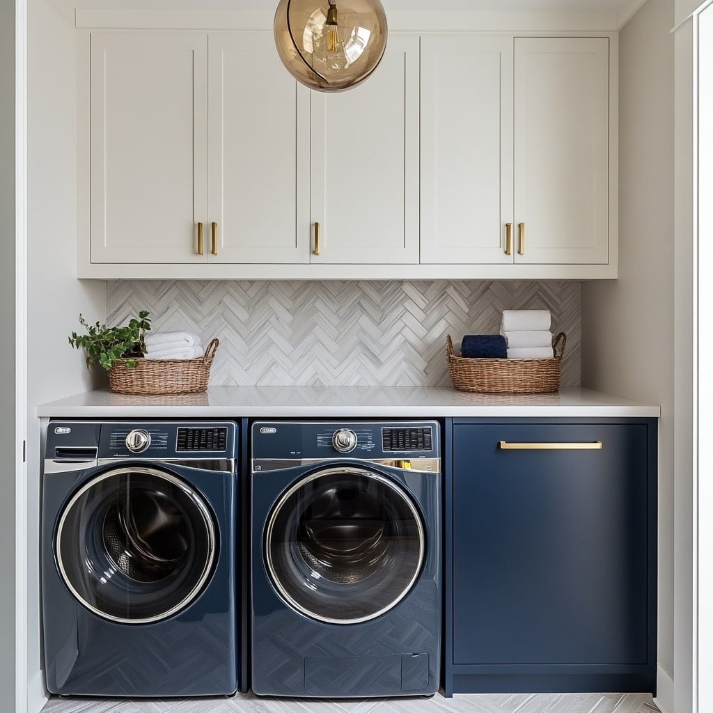 Navy Blue Elegance in Decor