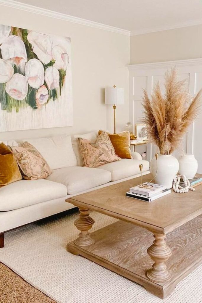Neutral Tones and Pampas Grass