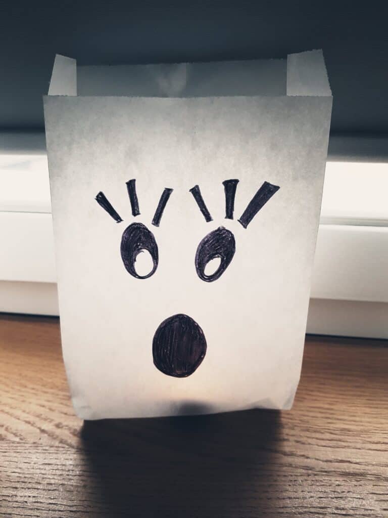 Paper Ghost Luminaries
