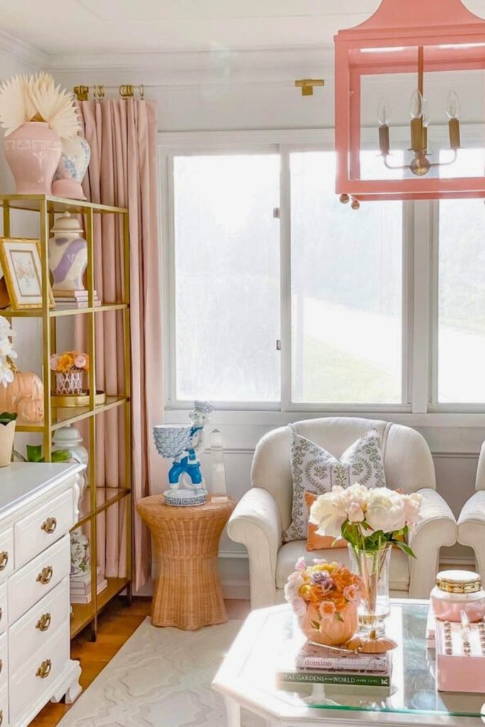 Pastel Color Fall Decor