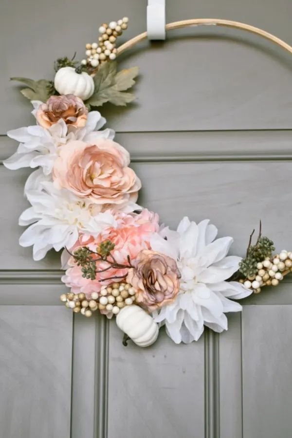 Pastel Fall Wreath Design
