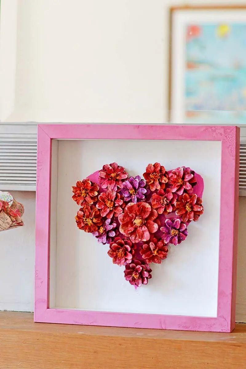 Pinecone Heart Wall Decor