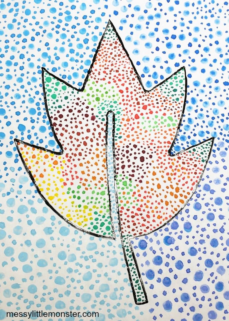 Pointillism Art Technique