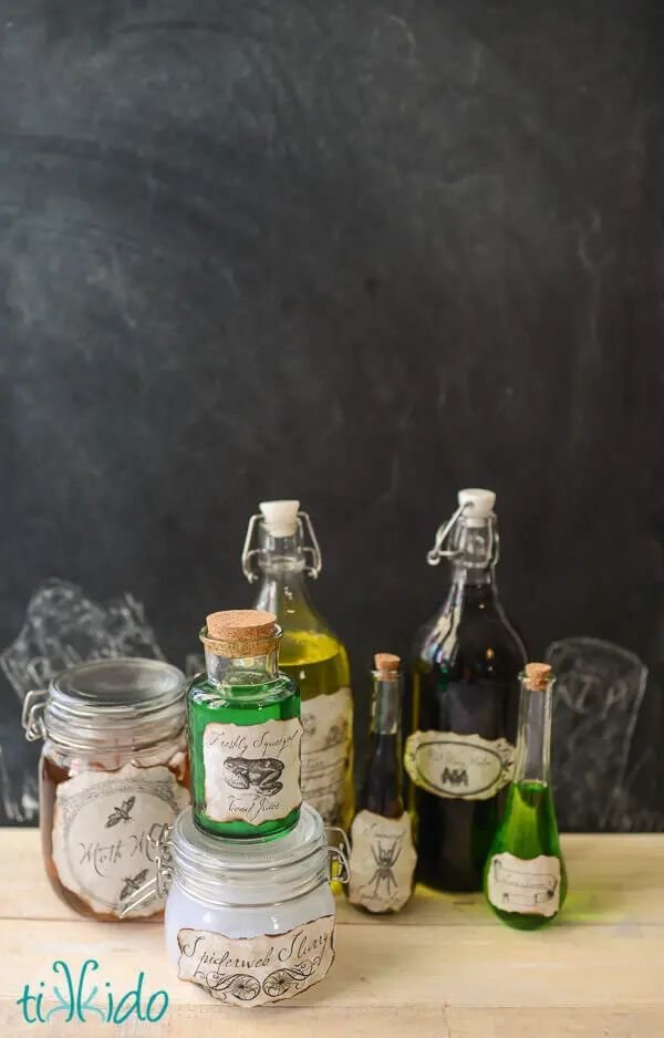Potion Bottle Decorations