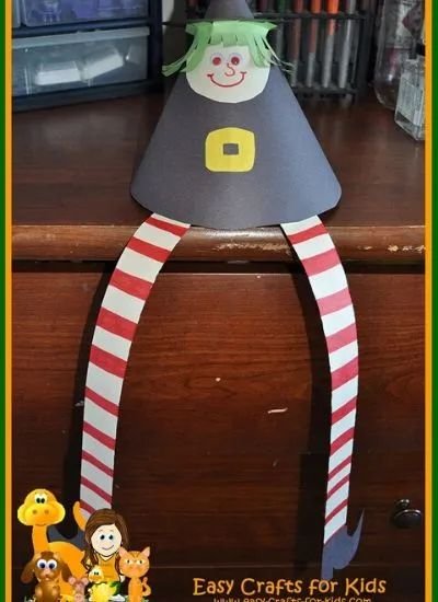Preschool Paper Witch Craft