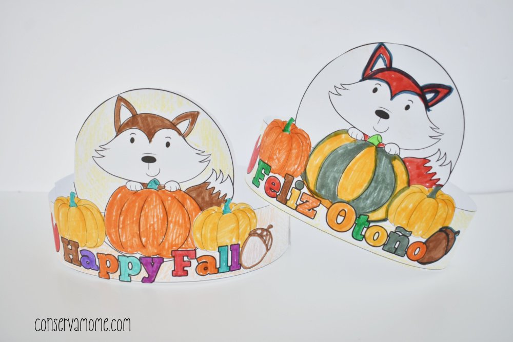 Printable Fox Hat Template