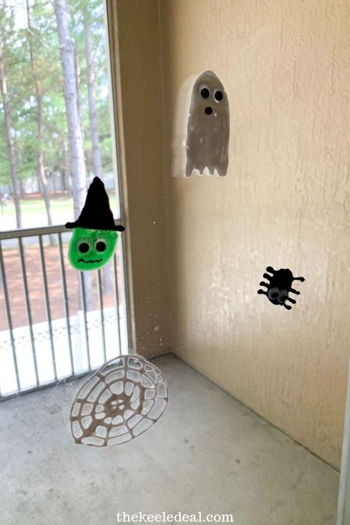 Puff Paint Window Clings