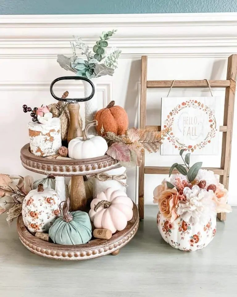 Pumpkin and Cake Decor