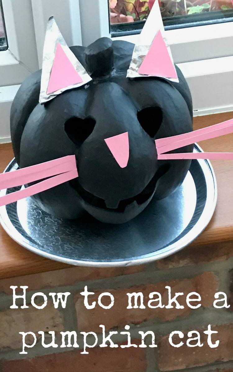 Pumpkin Cat Craft