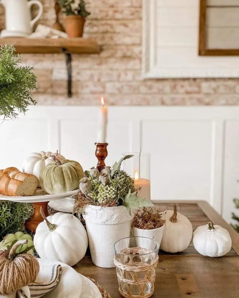 Pumpkin Centerpiece Idea