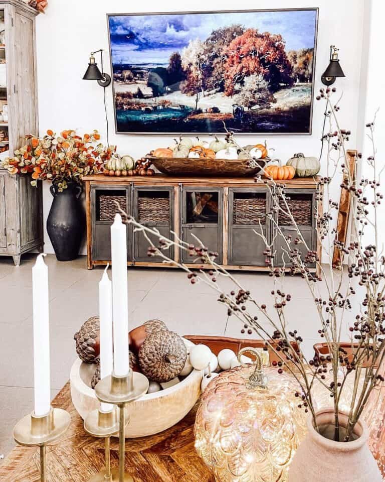 Pumpkin Table Decor Ideas