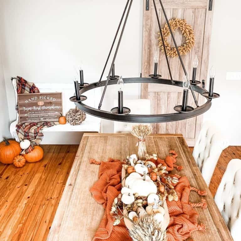 Pumpkins and Farmhouse Style