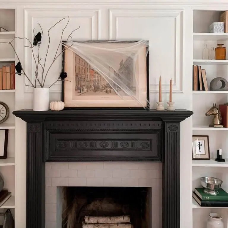 Raven Branch Fireplace Accent