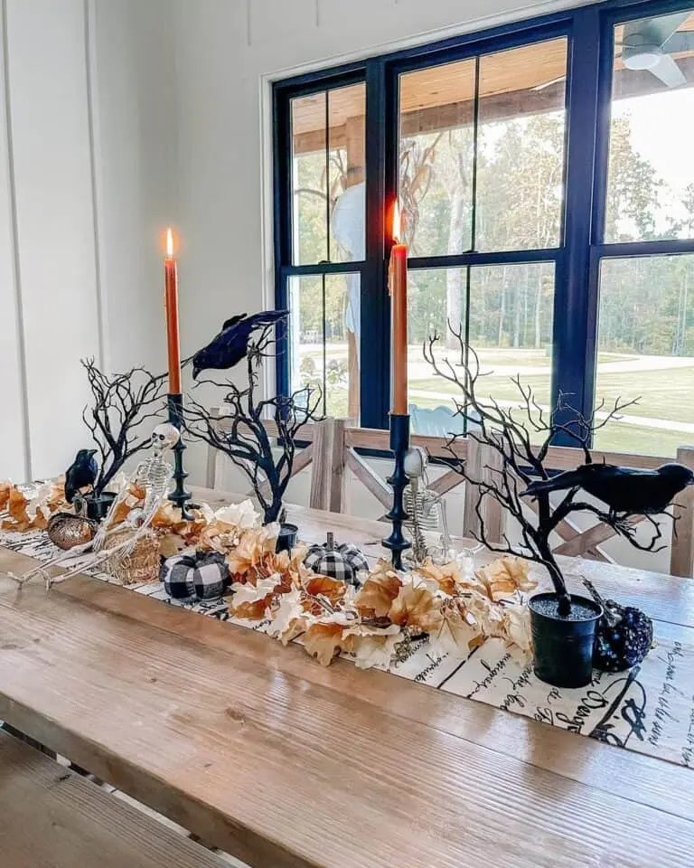 Raven Decorations for Dining Room