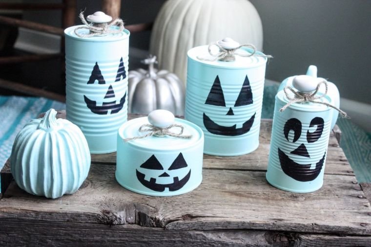 Recycled Tin Can Decor