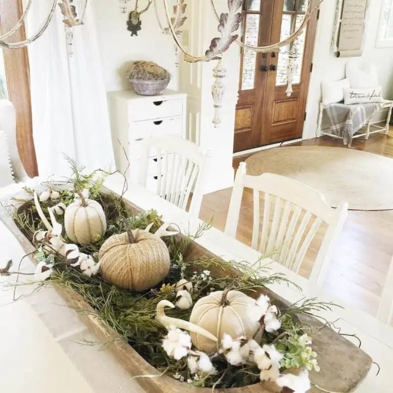 Rustic Fall Table Setup