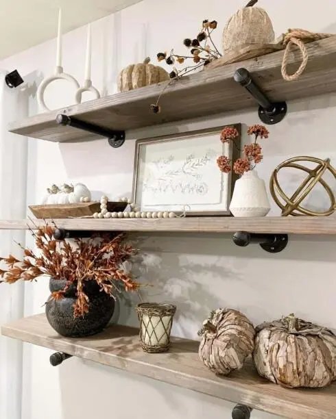 Rustic Pumpkins and Florals