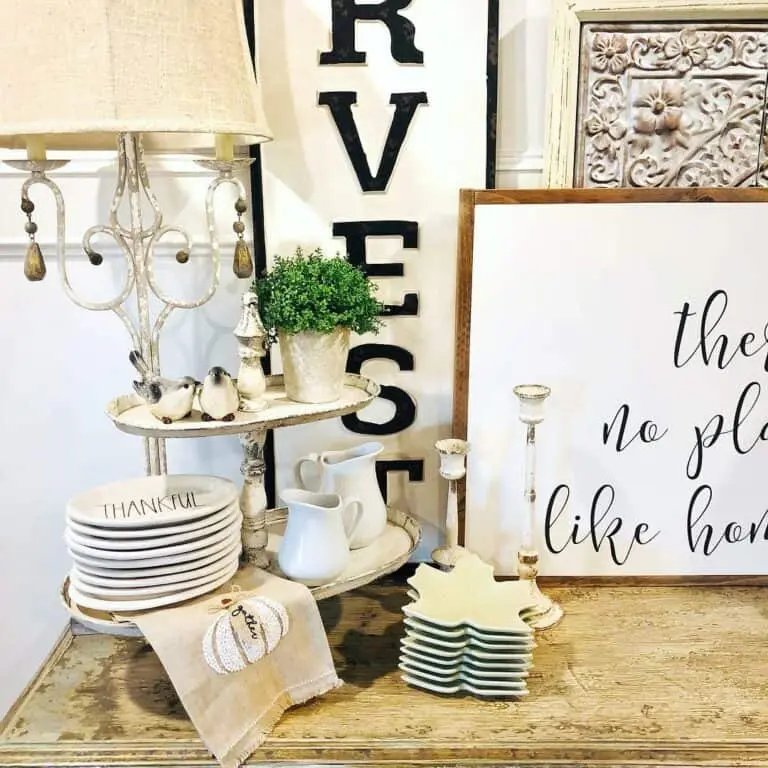Serving with a Tiered Tray