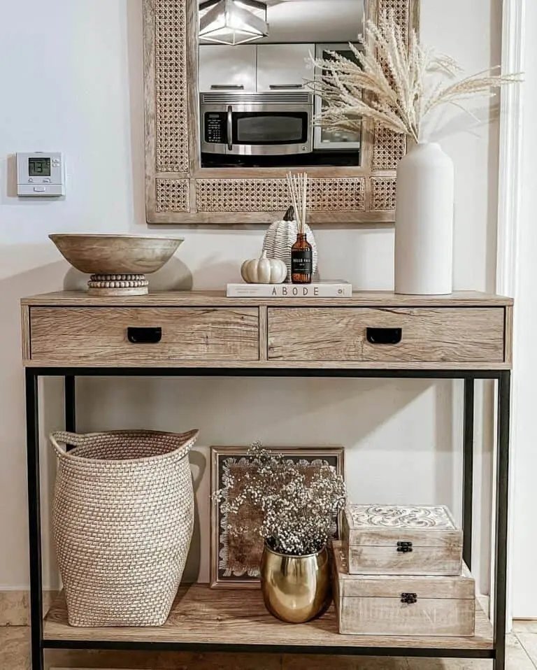 Showcase on Lower Shelf