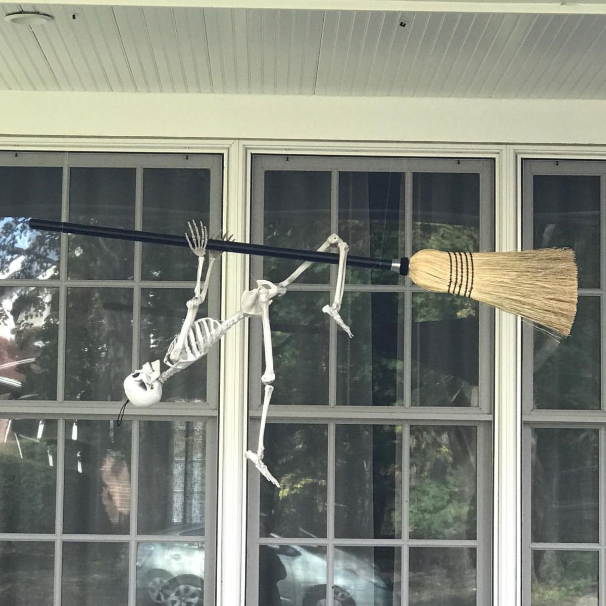 Skeleton on a Broom