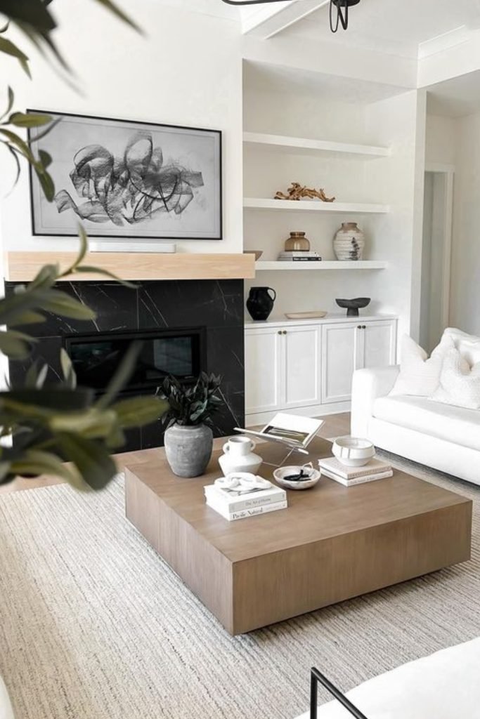 Sleek Fall Living Room Decor