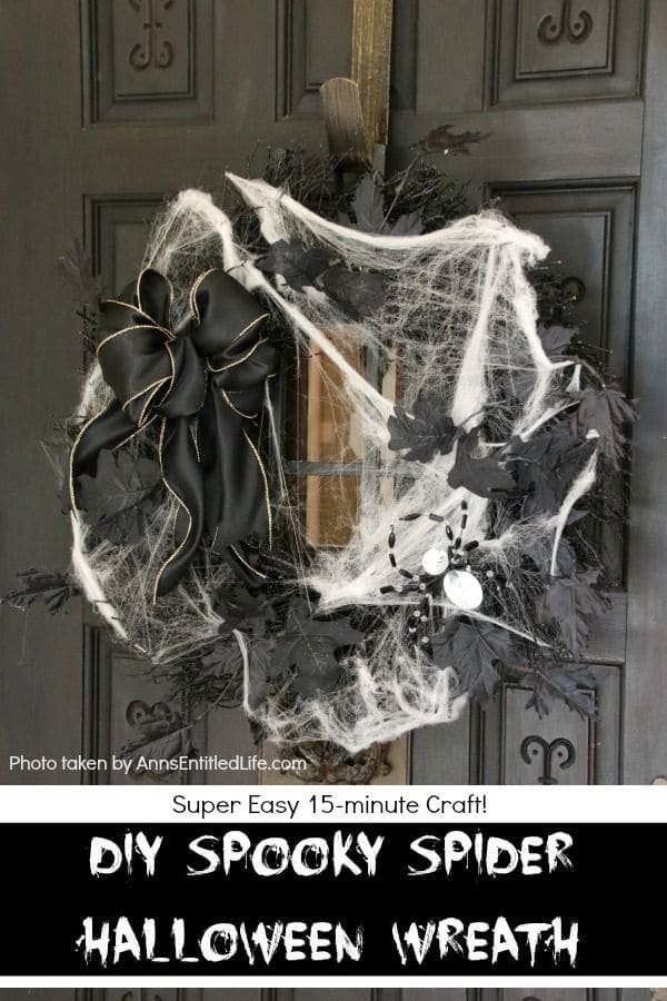 Spider Wreath Decoration