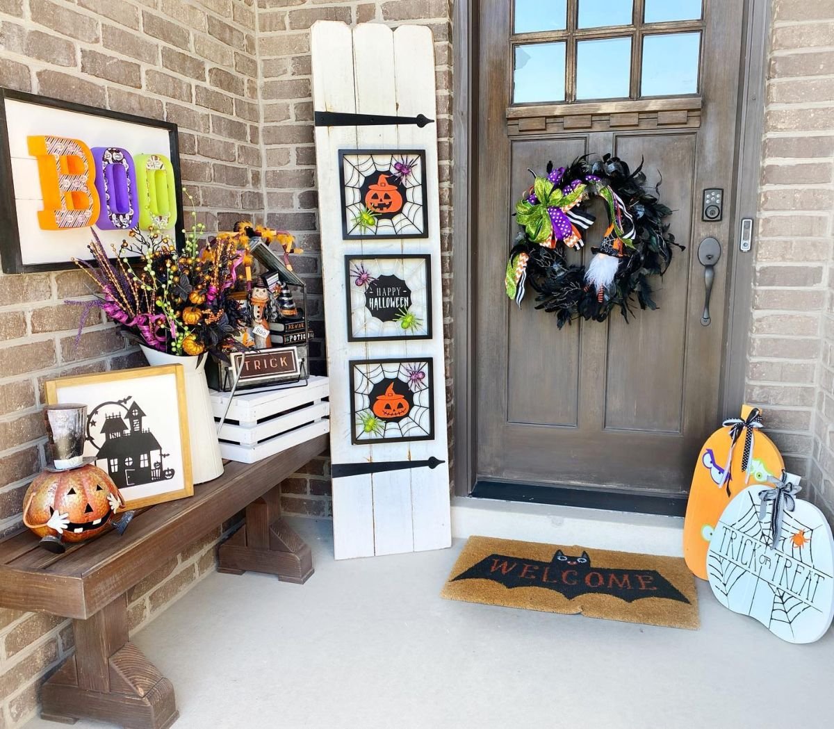 Spooky Halloween Wreath