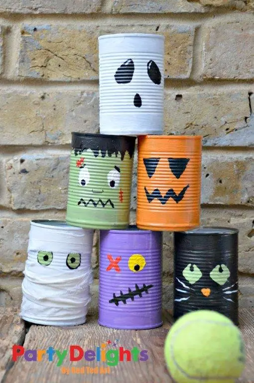 Tin Can Bowling Game