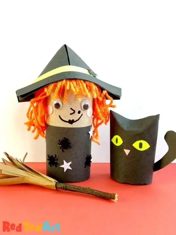 Toilet Paper Roll Witch Craft