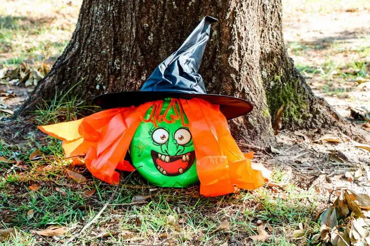 Upcycled Witch Decor Containers