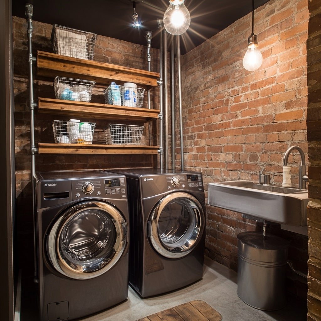 Urban Industrial Laundry Style