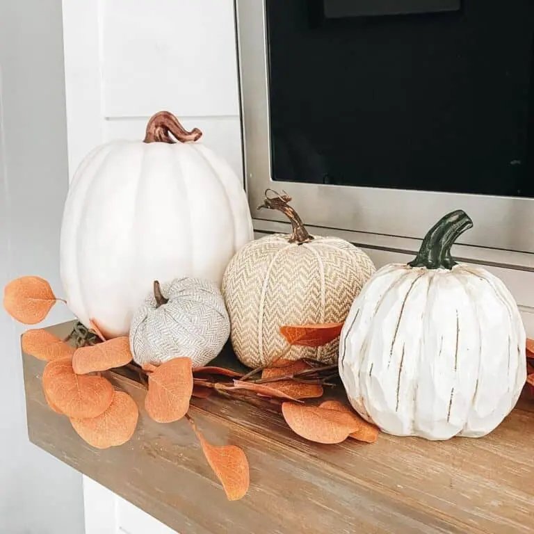 Varied Material Pumpkins
