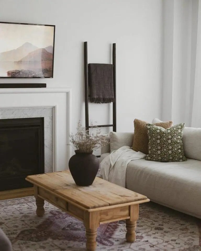 Vase Elevates Coffee Table