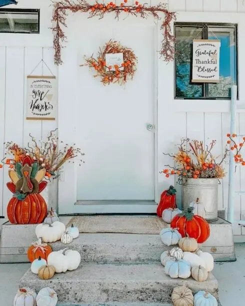 Vibrant Back Porch