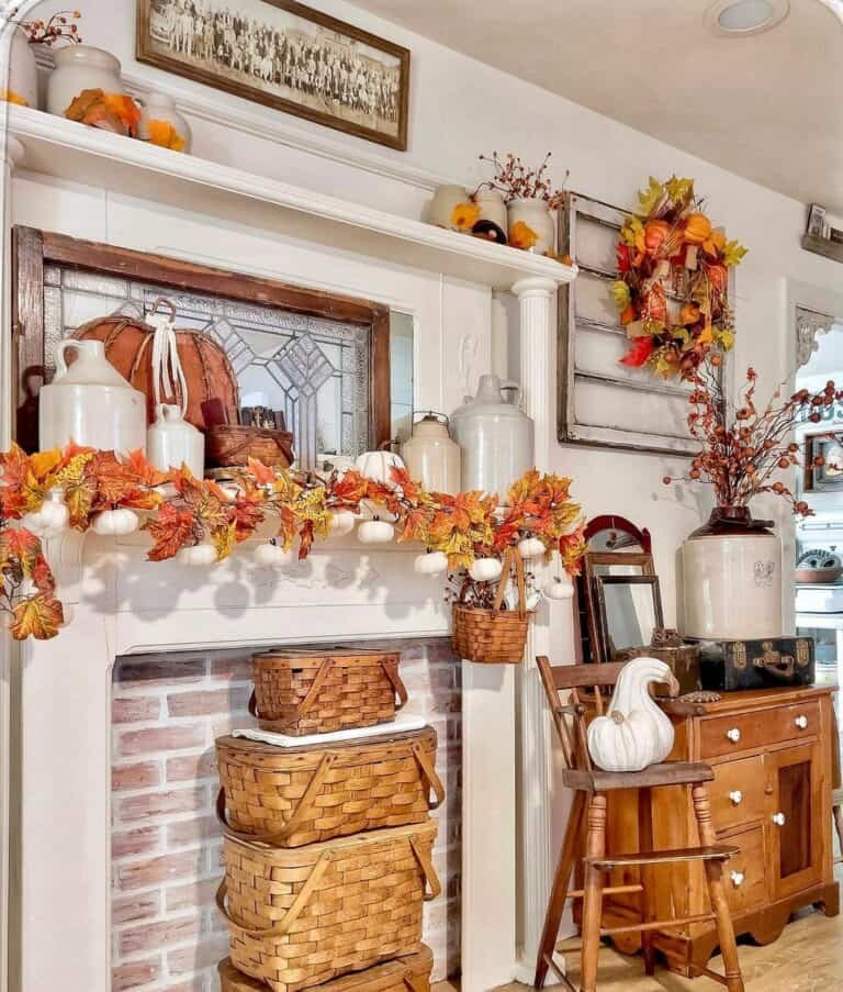 Vibrant Fall Garland Decor
