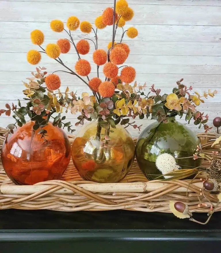 Vibrant Vases for Fall Decor