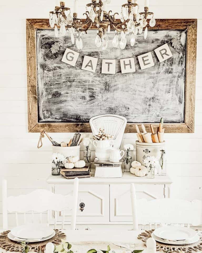 White Dining Room Sideboard