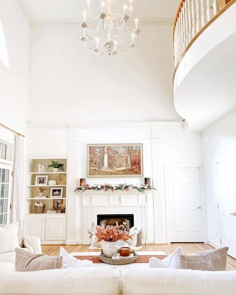 White Living Room Decor