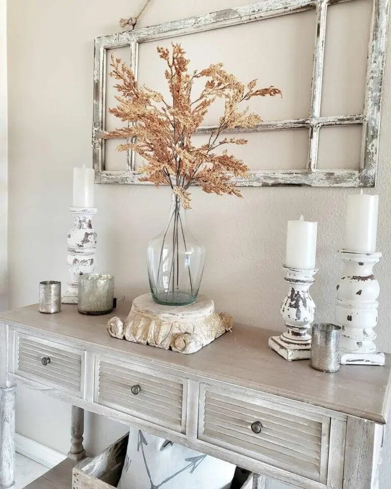 Window Frame Background Decor