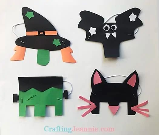 Witch Paper Mask Craft