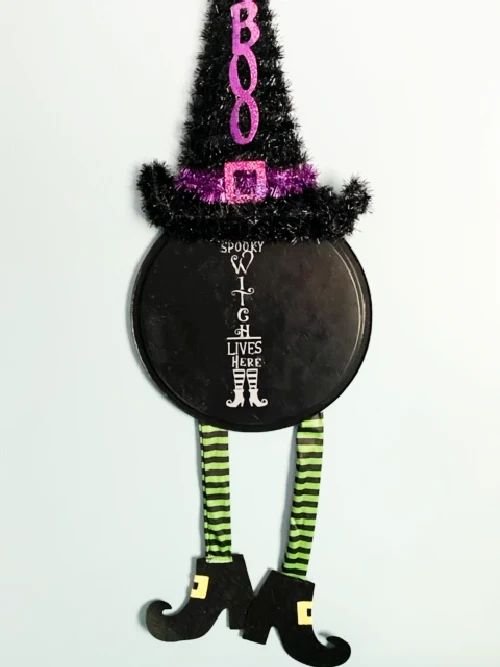 Witch-Themed Door Hanger