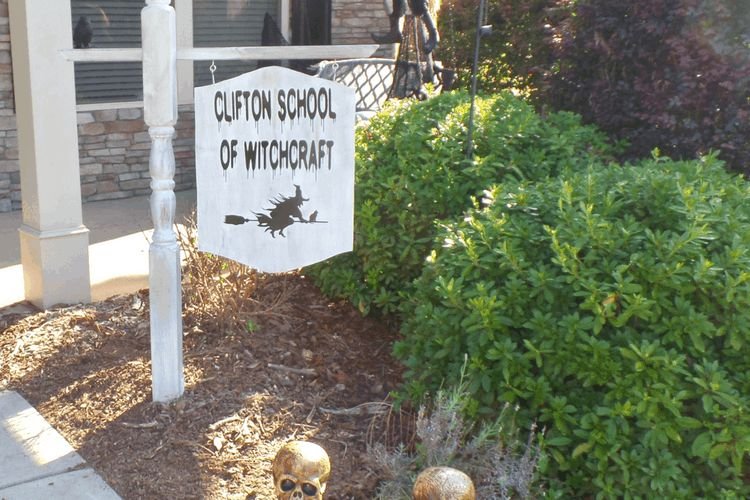 Wooden House Sign Decor