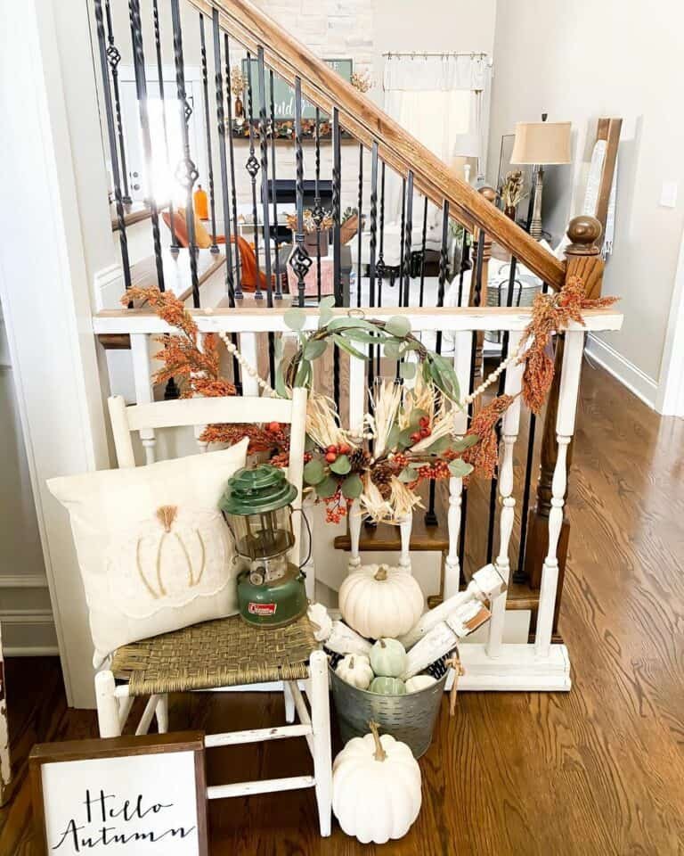 Wrought Iron Baluster Decor